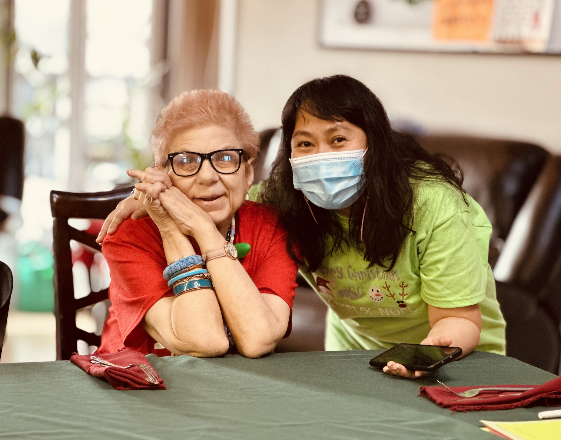 Carole and Lisa, two women in L'Arche Sudbury